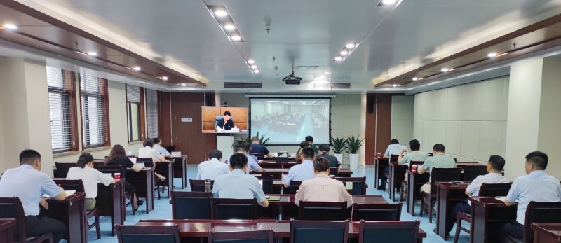 皖投置業(yè)公司組織視頻參加省國資系統(tǒng)“學(xué)習(xí)貫徹習(xí)近平總書記‘七一’重要講話精神省委宣講團報告會”